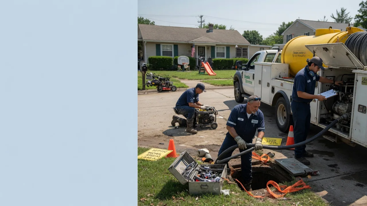 Septic Tank Pumping in Harrison, NJ near me